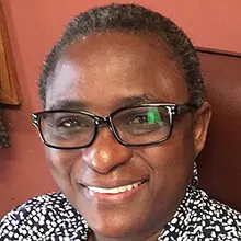Head and shoulders photo of Beth Chitekwe-Biti