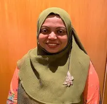 Heand and shoulders photo of Ummay Asma Bhuyan