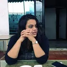 Head and shoulders photo of Antara Rai Chowdhury.