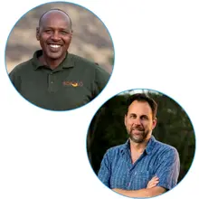 Head and shoulders photo of Fred Nelson and John Kamanga.