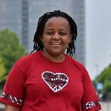 Head and shoulders photo of Sandra Isingizwe.