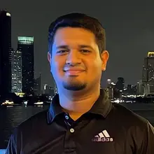 Head and shoulders shot of Savio Rozario.