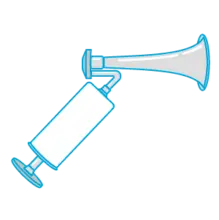 Air horn icon