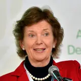 Head and shoulders photo of Mary Robinson.