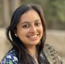 Head and shoulders photo of Sushila Pandit.