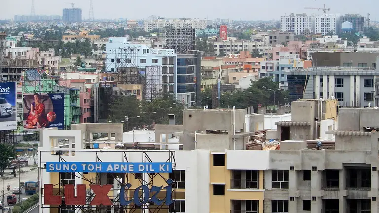 A city view of Kolkata