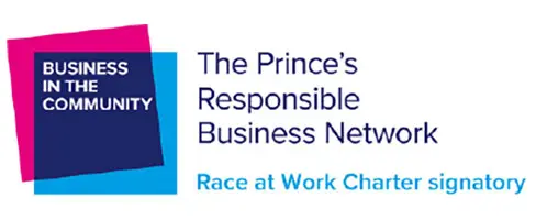 Race at Work Charter logo.