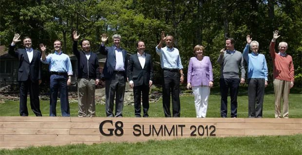 G8 group. Credit: President of the European Council