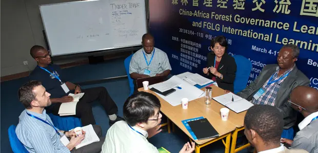 Launch event of the China-Africa Forest Governance Platform in March 2013. Photo: Simon Lim 