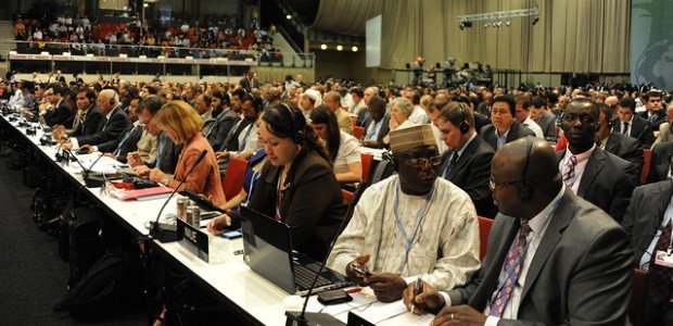 Climate change negotiators have several gaps to bridge at the COP19 talks. Photo credit: Oxfam International