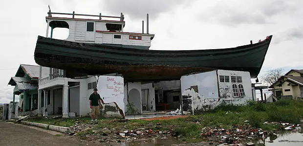 Aceh, Indonesia, in the aftermath of the 2004 Indian Ocean tsunami, the ninth anniversary of which is on Boxing Day. Photo: Department of Foreign Affairs and Trade, Australia (Creative Commons http://creativecommons.org/licenses/by/2.0/)