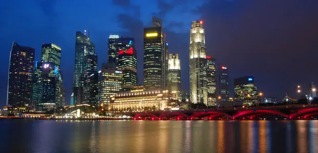 The stylish modelling of the Singapore City skyline may not be appropriate for cities in Africa and could deepen social inequalities (Edwin.11: Creative Commons http://creativecommons.org/licenses/by/2.0/)