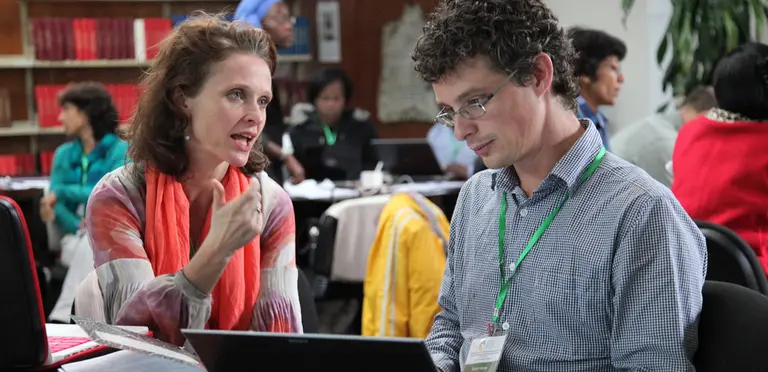 We have in the past few years made progress on the theories and understanding of social learning approaches. But more research and real-life case studies are needed (Photo: Z Sewunet (ILRI)