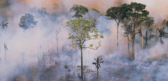 Extreme events like forest fires, droughts and storms threaten sustainable development. (Photo: Global Water Partnership)