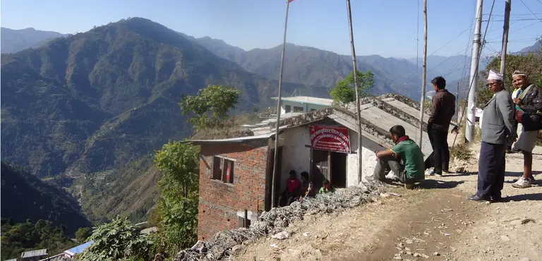 Nepal’s Rukum district is highly vulnerable to landslides and extreme rainfall variations. TAMD feasibility work has tested specific tools for evaluating climate change adaptation and made them relevant to the Nepalese context. (Photo: Susannah Fisher/IIED)