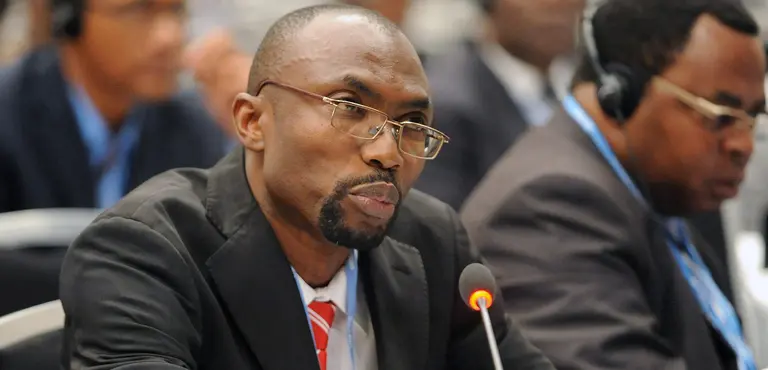 Pa Ousman Jarju, the first Special Climate Envoy to be appointed from a Least Developed Country (Photo: IISD)