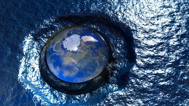(Rising sea levels can be illustrated in a number of artistic ways (Photo: Andrea Della Adriano via Creative Commons)