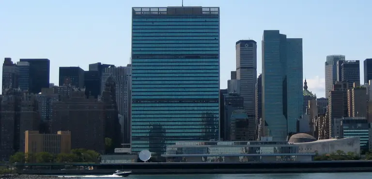 The United Nations headquarters in New York City (Photo: Wally Goetz, Creative Commons via Flickr)
