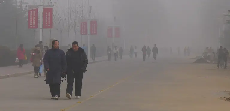 Chronic air pollution is part of everyday life for many people in China. This photo shows Anyang, the most northern city of China's Henan province (Photo: V.T. Polywoda, Creative Commons via Flickr)
