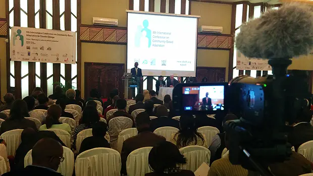 CBA9 starts with opening speeches - but will quickly make way for films and games (Photo: Matt Wright/IIED)
