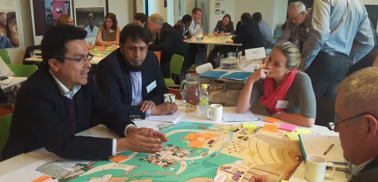 IIED's ASM workshop brought together stakeholders from across the Americas, sub-Saharan Africa and Asia to share their experiences and perspectives (Photo: Teresa Corcoran/IIED)