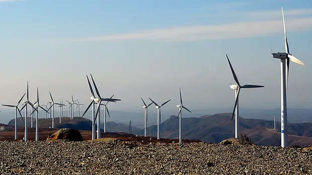 Should public money from Europe used to build wind farms, such as this one in Mulan, around 170km north east of Harbin City in Heilongiang, China, constitute official development assistance? (Photo: Land Rover Our Planet, Creative Commons, via Flickr)