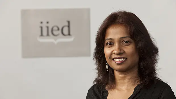 An expert on legal issues in international climate change negotiations, IIED's Achala Abeysinghe has been named one of the world's top 15 female climate champions (Photo: Mike Goldwater/IIED)