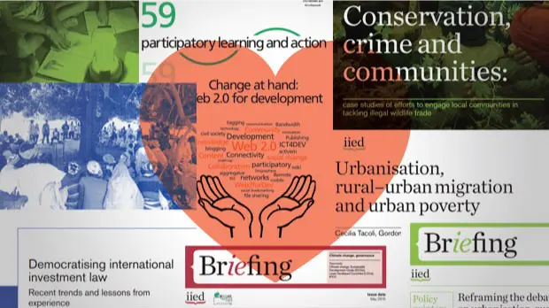 IIED received some warm responses to a survey on its publications carried out last year (Image: Nick Turner/IIED)