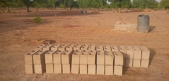 Houses are being built on farmland around Segou (Photo: Camilla Toulmin/IIED)