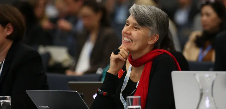 Debra Roberts will become the latest 'outstanding woman in development' to deliver the Barbara Ward Lecture