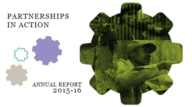 IIED's 2015-16 Annual Report (Image: Arc/IIED)