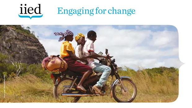 IIED's 2017 strategy update