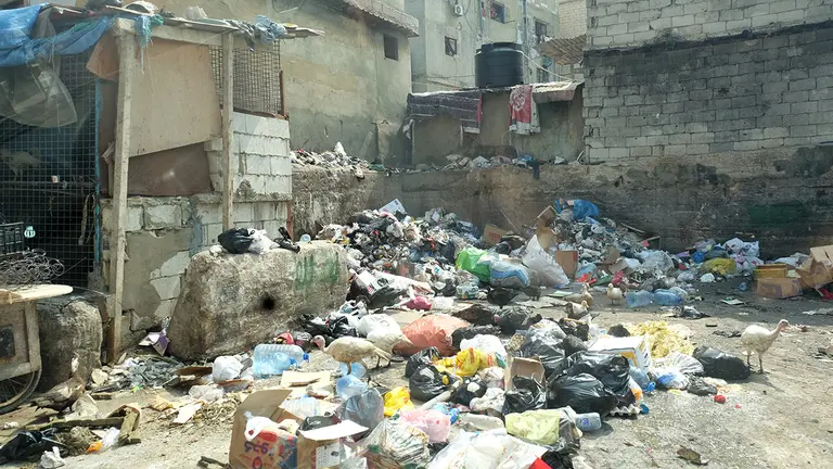 Inadequate refuse collection services also affect Beirut
