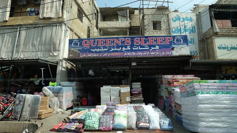Poor refugees living in cities often live in unfinished, subdivided dwellings
