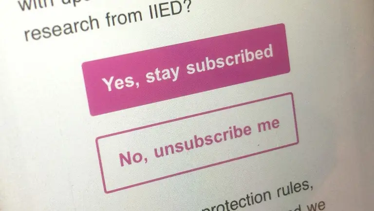Modern technology means data privacy policies must be stronger than ever. But IIED is treating GDPR as an opportunity rather than a threat (Image: IIED)