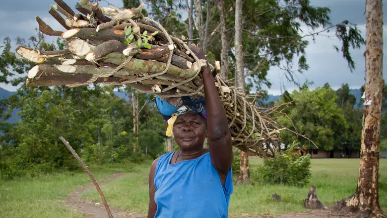 Rural communities in Kenya are increasingly being affected by climate change, limiting opportunities for development.  (Photo: Robin Wyatt)