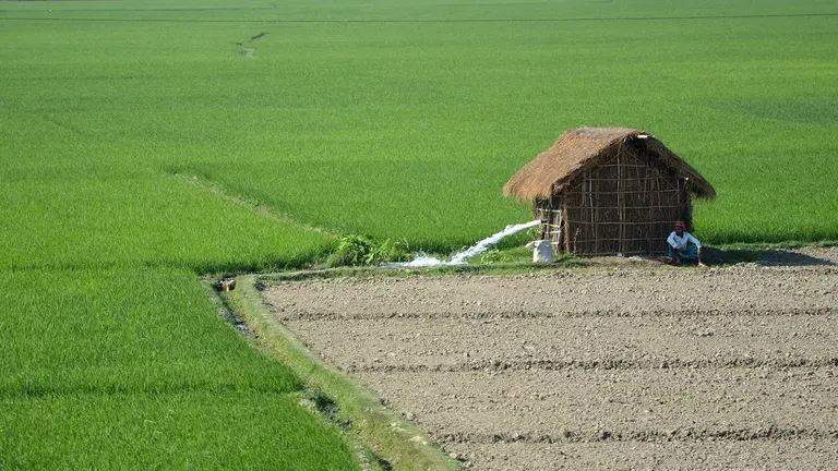 Pump irrigation on a farm in Cooch Behar, in the Indian state of West Bengal (Photo: ICIMOD Kathmandu, Creative Commons via Flickr)