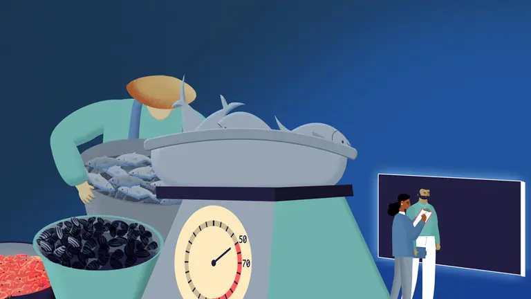 Weighing the cost of fish