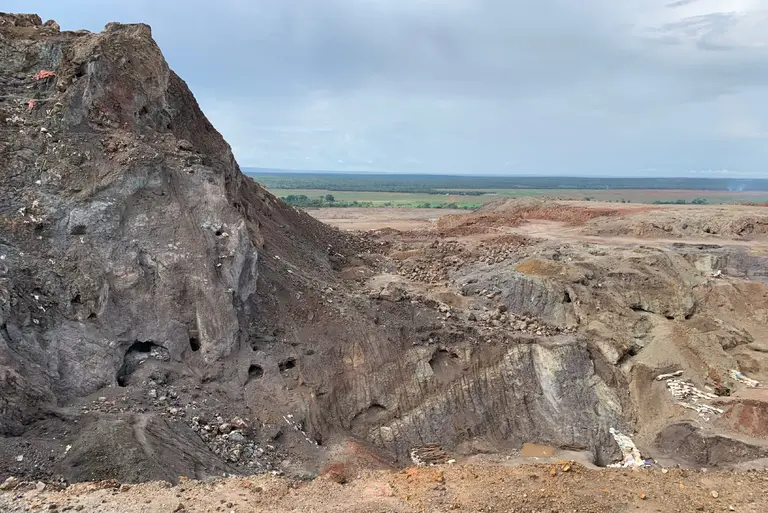 A rocky landscape