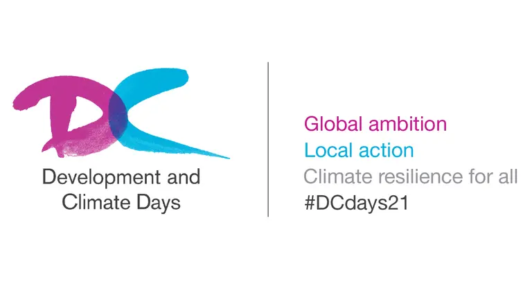The 2021 Development and Climate Days logo