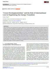 Cover of journal article.