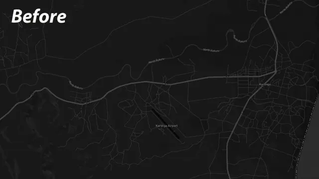 Map before
