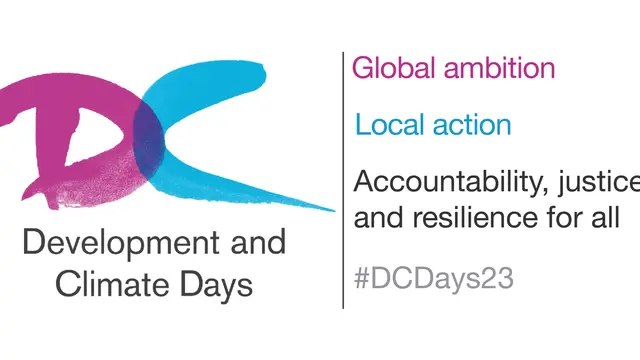 Development and Climate Days 2023 logo