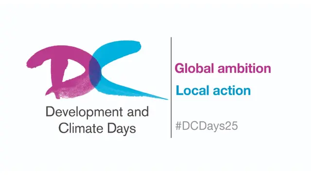 Development and Climate Days 2025 logo.