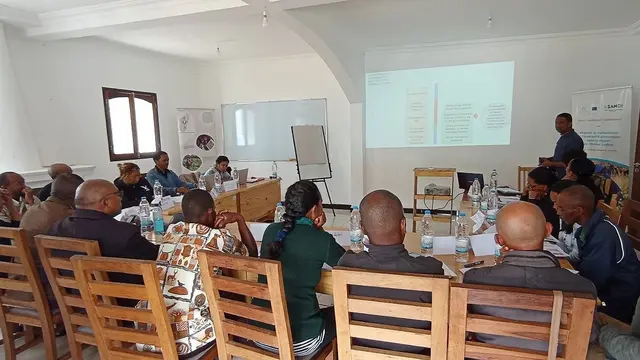 Meeting with leaders of forest and farm producer organisations conducted by Chamber of Agriculture of Madagascar.
