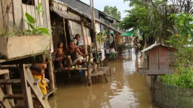 Climate vulnerable community in Peam Ro District, Cambodia