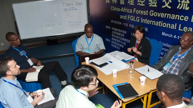 Launch event of the China-Africa Forest Governance Platform in March 2013. Photo: Simon Lim 