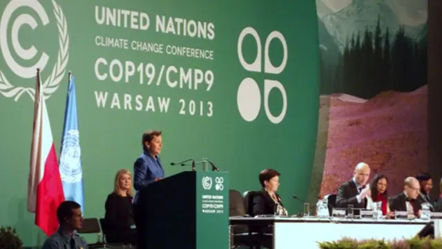 There was an 'atmosphere of suspicion' at the climate change talks in Warsaw in November (Credit: DrabikPany, via Creative Commons http://creativecommons.org/licenses/by/2.0/)