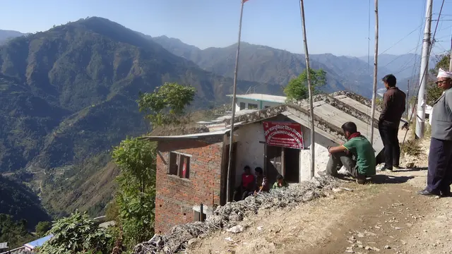 Nepal’s Rukum district is highly vulnerable to landslides and extreme rainfall variations. TAMD feasibility work has tested specific tools for evaluating climate change adaptation and made them relevant to the Nepalese context. (Photo: Susannah Fisher/IIED)
