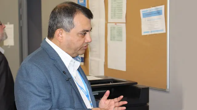 The president of the Inter-Parliamentary Union (IPU), Saber Chowdhury spoke to IIED at the UN climate summit (Photo: Teresa Corcoran/IIED)